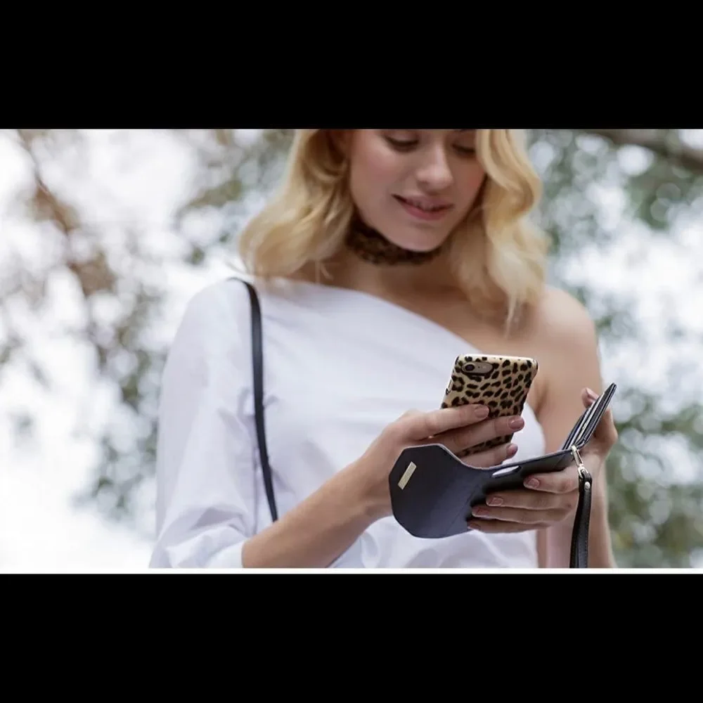 iPhone leopard phone case. New.